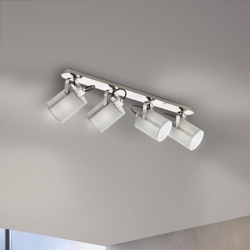 Eglo 98142 - VILLABATE 4-Light Spotlight 4xE27/10W/230V
