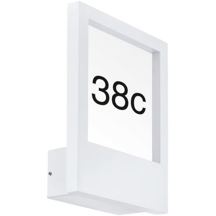 Eglo - House number 1xE27/28W/230V IP4white