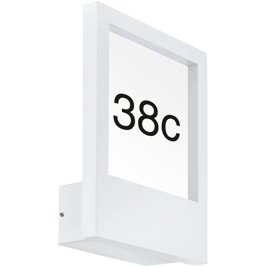 Eglo - House number 1xE27/28W/230V IP4white