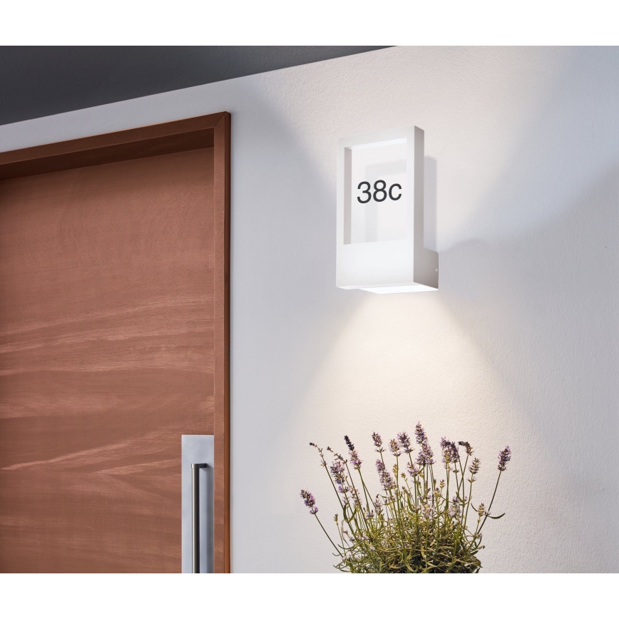 Eglo - House number 1xE27/28W/230V IP4white