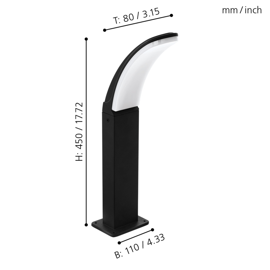 Eglo - LED Outdoor lamp LED/11W/230V IP4height 450