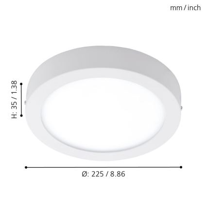 Eglo - LED Dimming outdoor light ARGOLIS-C LED/16,5W/230V IP44