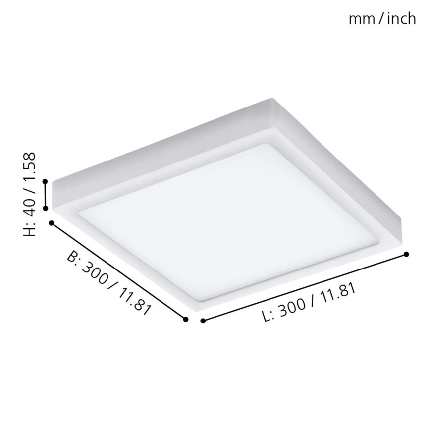 Eglo - LED Dimmable outdoor light ARGOLIS-C LED/22W/230V Bluetooth IP44