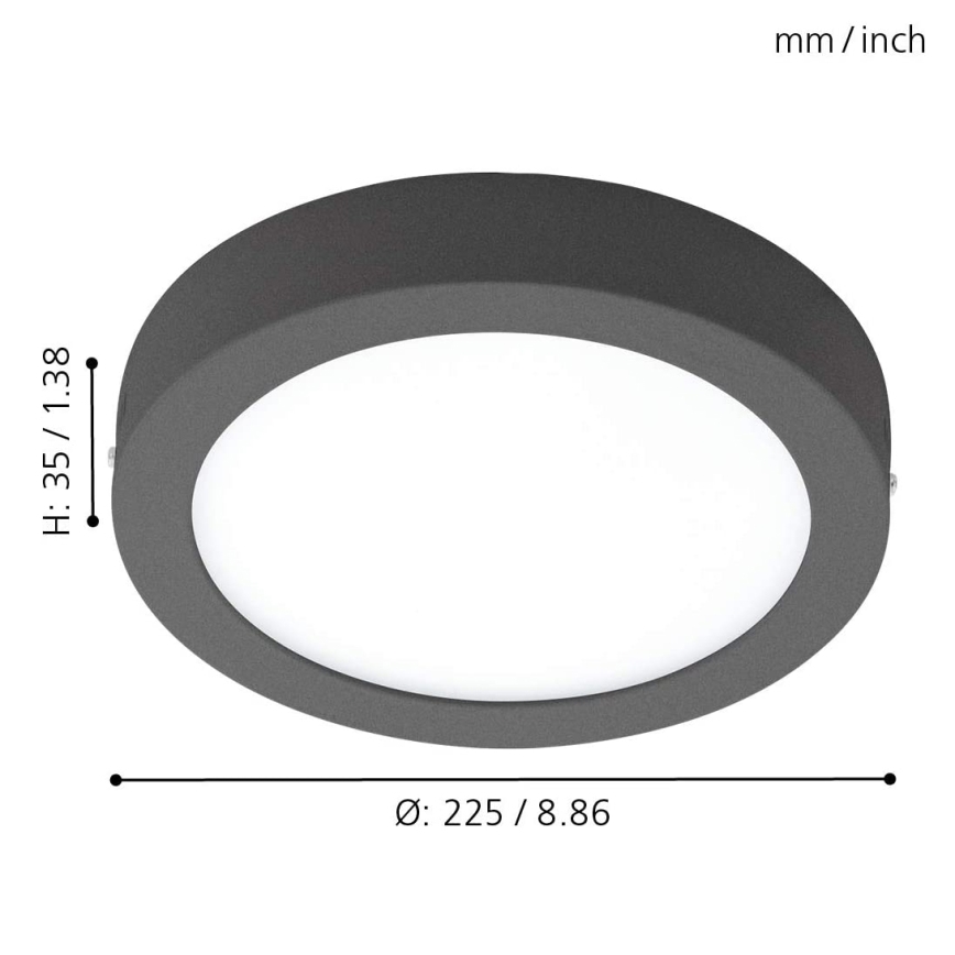 Eglo - LED Dimmable outdoor light ARGOLIS-C LED/16,5W/230V IP44