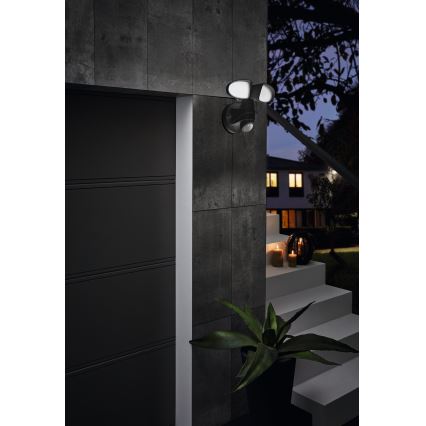 Eglo - LED Outdoor light with a sensor 2xLED/7,5W/230V IP44