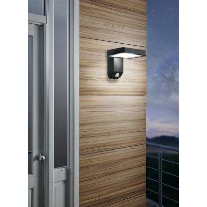 Eglo - LED Solar wall light with sensor LED/4,5W/3,7V 2200 mAh IP44