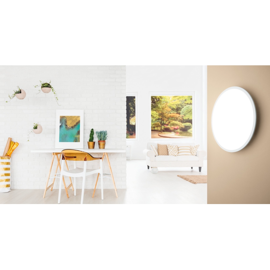 Eglo - LED Dimmable ceiling light LED/19,5W/230V + remote control