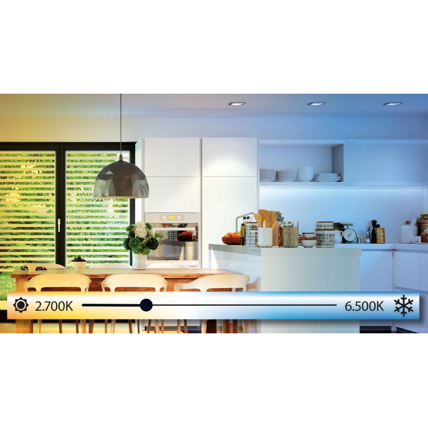 Eglo - LED Dimmable ceiling light LED/19,5W/230V + remote control
