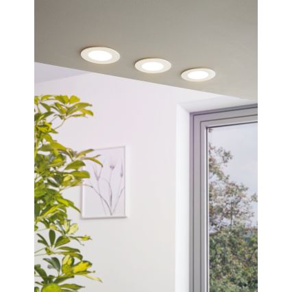 Eglo - LED Dimmable recessed light LED/5W/230V + remote control