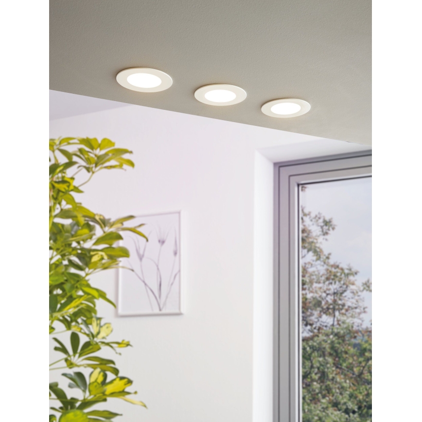 Eglo - LED Dimmable recessed light LED/5W/230V + remote control