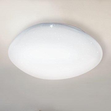 Eglo 98228 - Dimmable LED ceiling light SILERAS-A LED/36W/230V Ø 60 cm + remote control