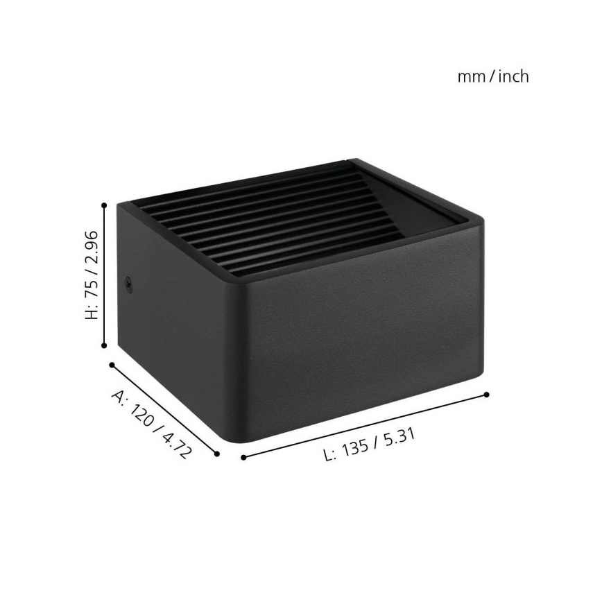 Eglo - LED Outdoor wall light LED/6W/230V IP44