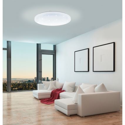 Eglo - LED Dimmable bathroom light LED/12W/230V IP44 + remote control