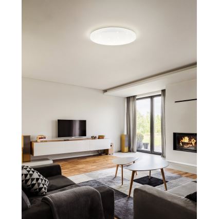 Eglo - LED Dimmable bathroom light LED/12W/230V IP44 + remote control