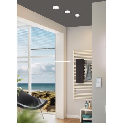 Eglo - LED Dimming recessed ceiling light LED/6W/230V