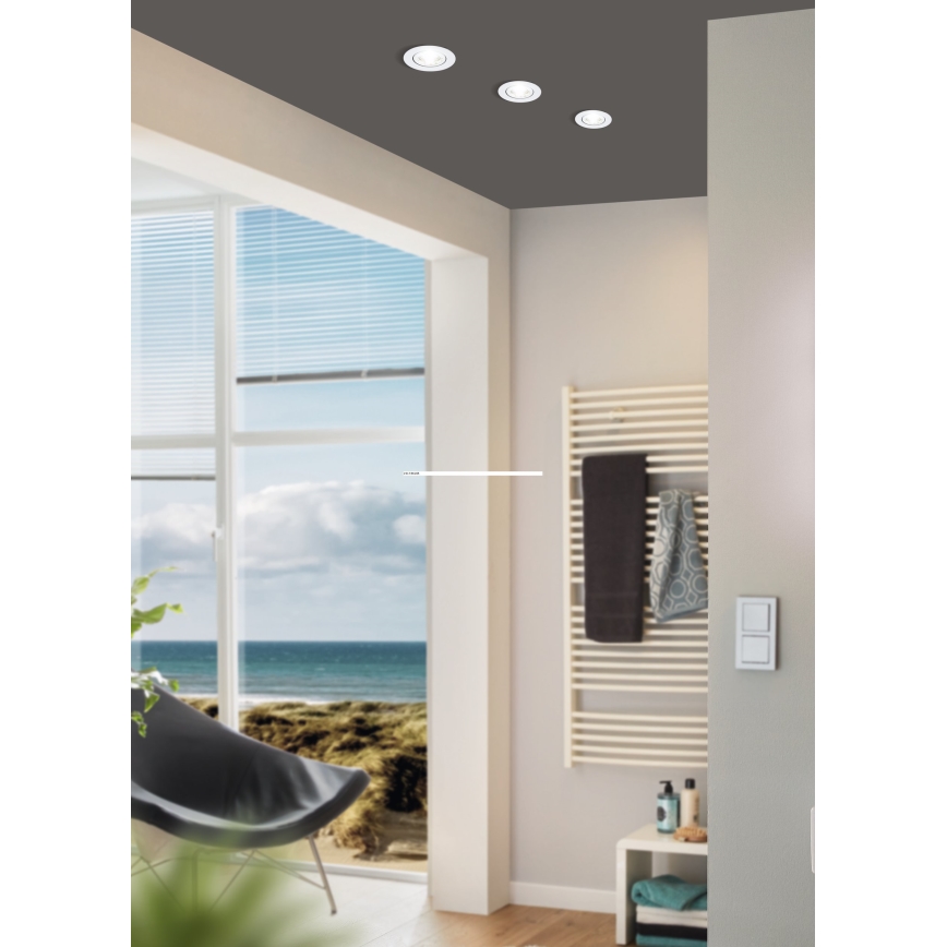 Eglo - LED Dimming recessed ceiling light LED/6W/230V