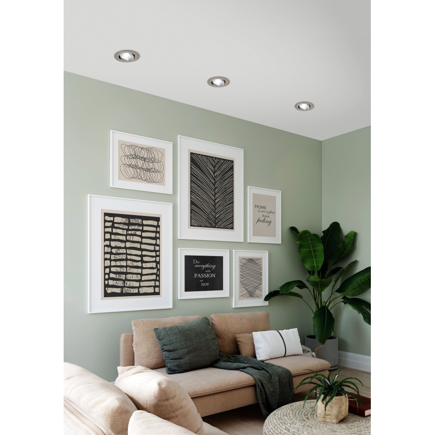 Eglo - LED Dimming recessed ceiling light LED/6W/230V