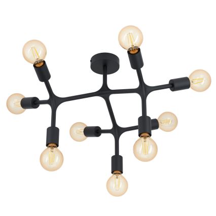 Eglo - Surface-mounted chandelier 9xE27/60W/230V