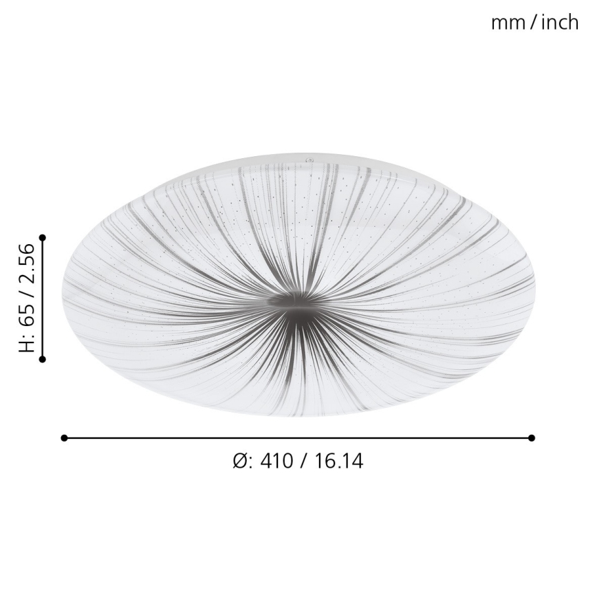 Eglo - LED Ceiling light LED/19,5W/230V