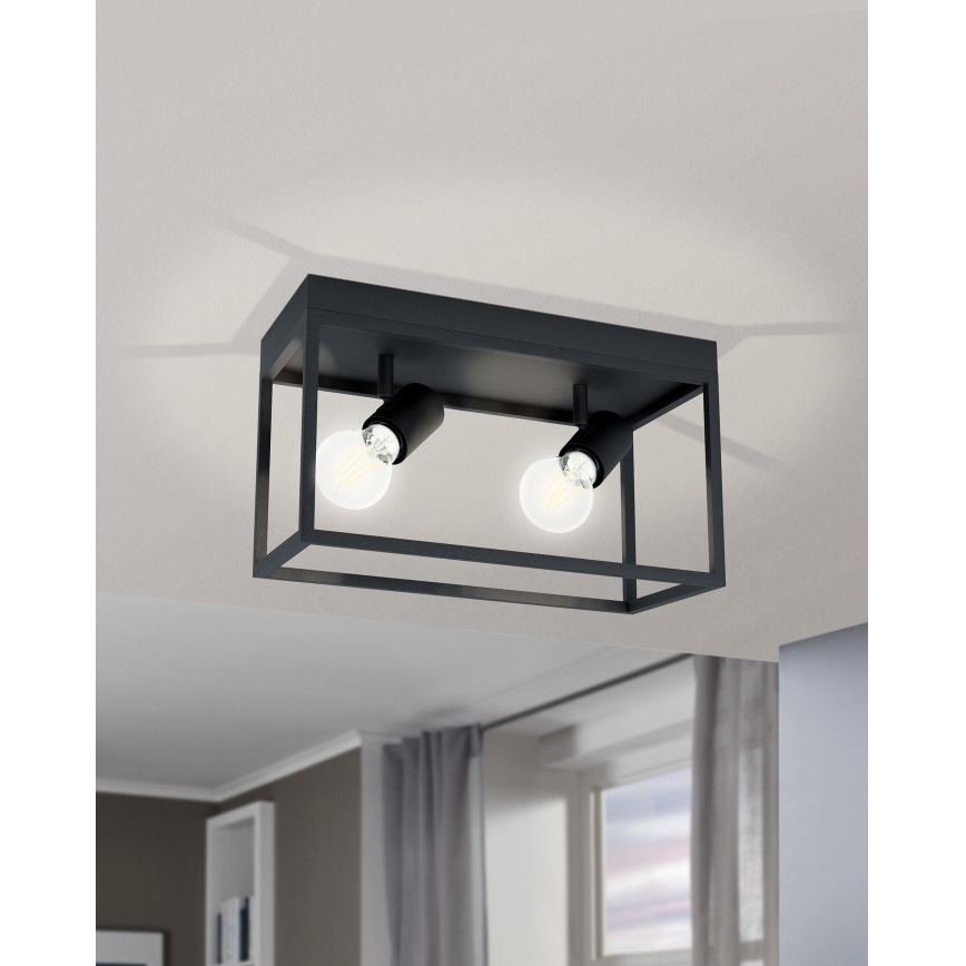 Eglo - Ceiling light 2xE27/40W/230V