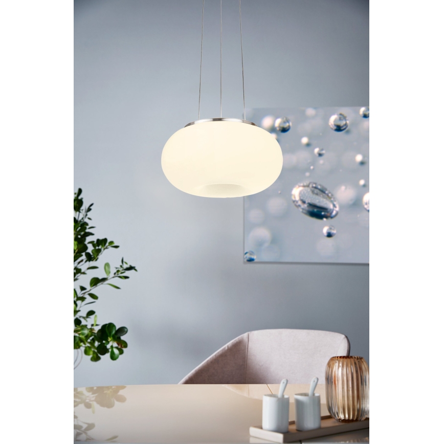 Eglo - LED RGB Dimmable chandelier on a string OPTICA-C LED/21W/230V d. 37,5 cm