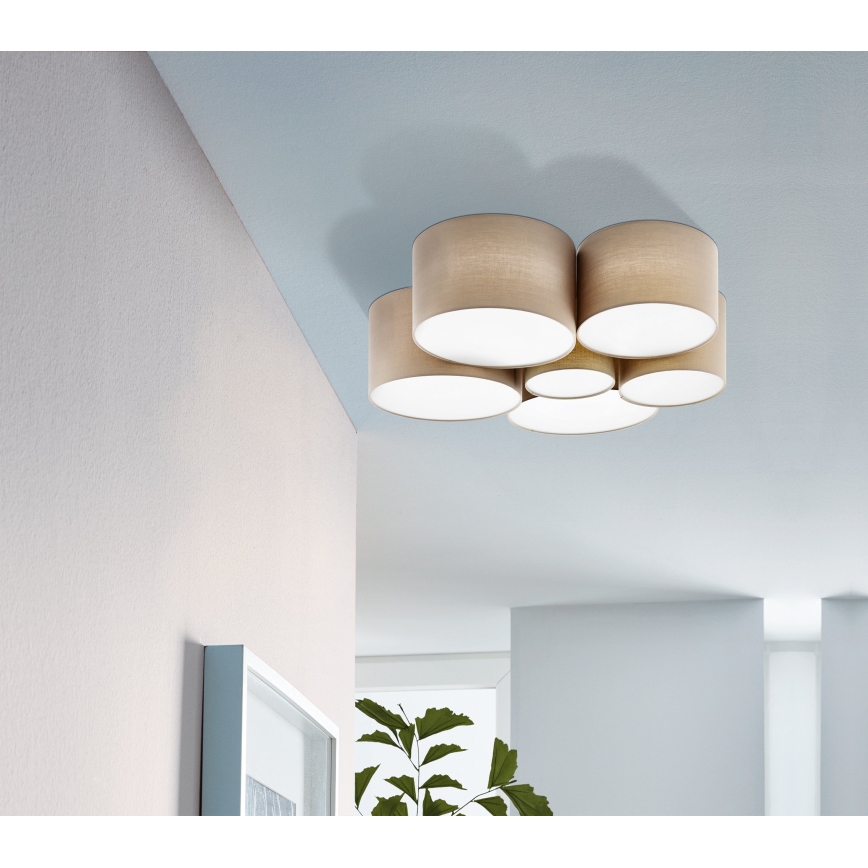 Eglo - Ceiling light 6xE27/40W/230V