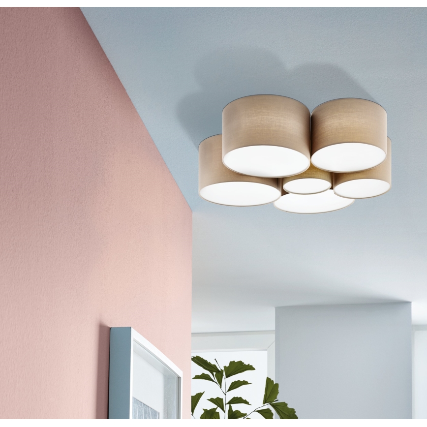 Eglo - Ceiling light 6xE27/40W/230V