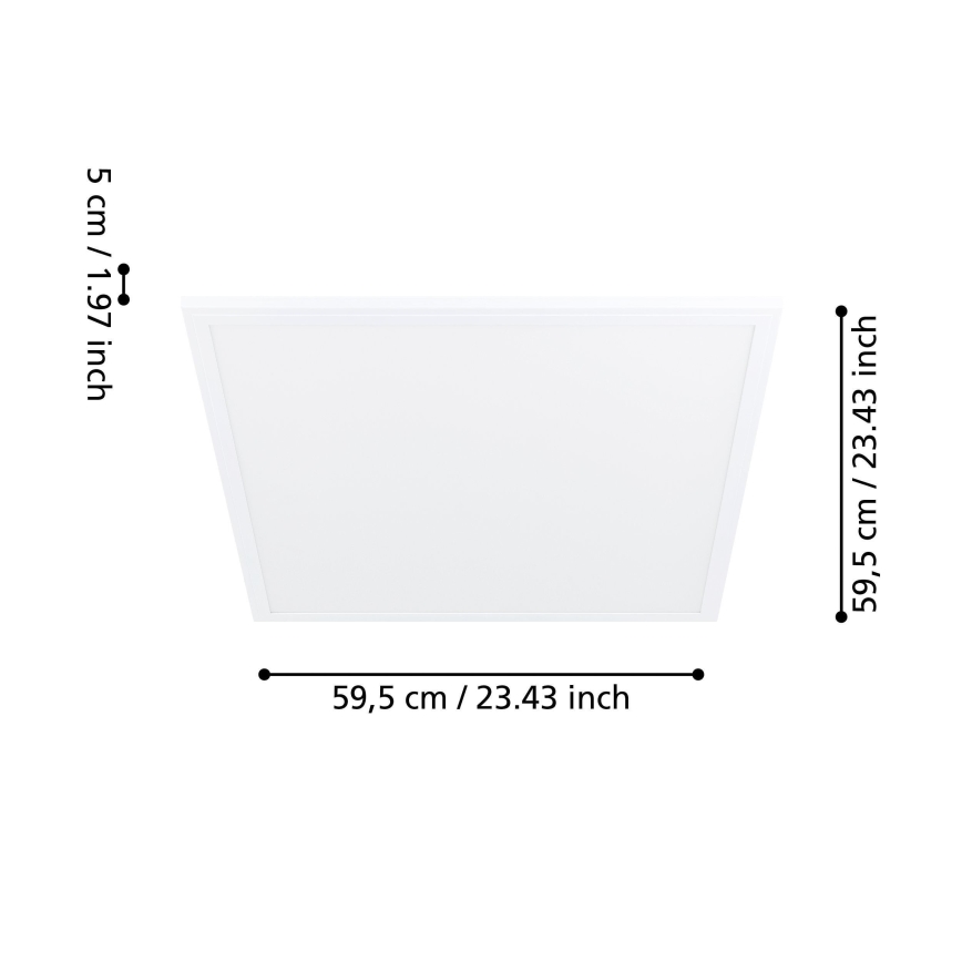 Eglo - LED Ceiling light with sensor LED/34W/230V