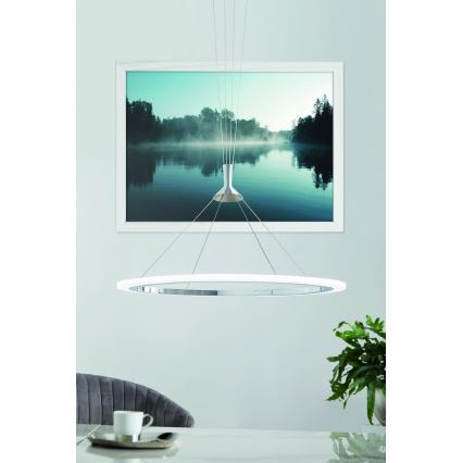 Eglo - LED RGB Dimmable chandelier on a string HORNITOS-C LED/37W/230V + remote control