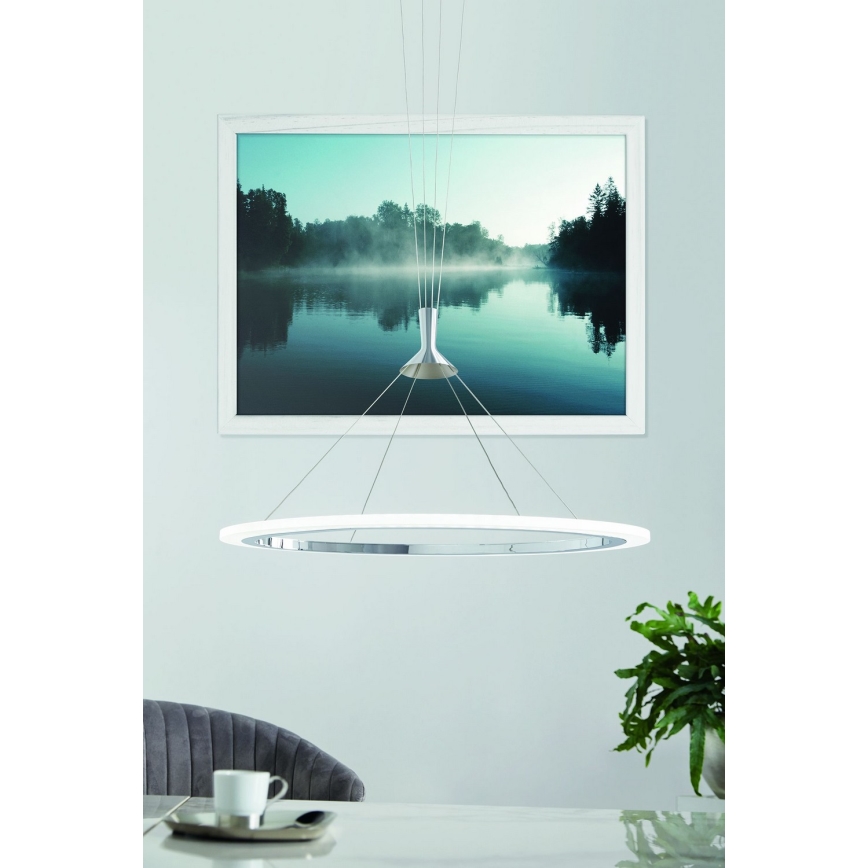 Eglo - LED RGB Dimmable chandelier on a string HORNITOS-C LED/37W/230V + remote control