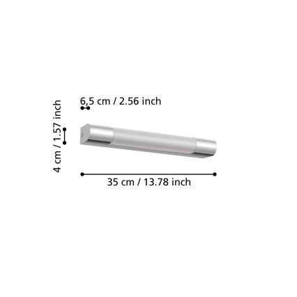 Eglo 98442 - LED Bathroom Mirror Light TRAGACETE LED/8W/230V IP44