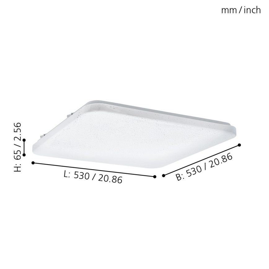 Eglo - LED Ceiling light LED/49,5W/230V