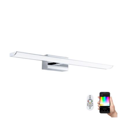 Eglo 98451 - LED RGB Dimmable Bathroom Lighting TABIANO-C LED/15,6W/230V IP44 + remote control