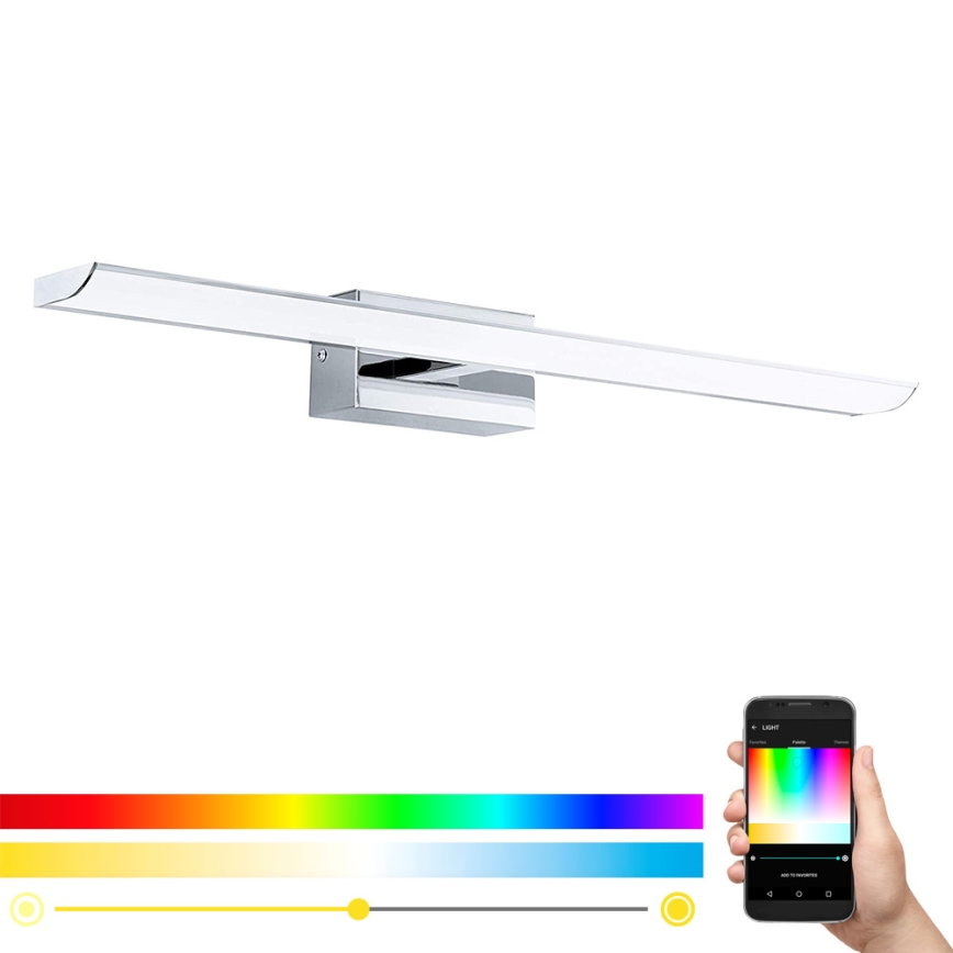 Eglo - LED RGB Dimmable bathroom lighting LED/15,6W/230V IP44 + remote control