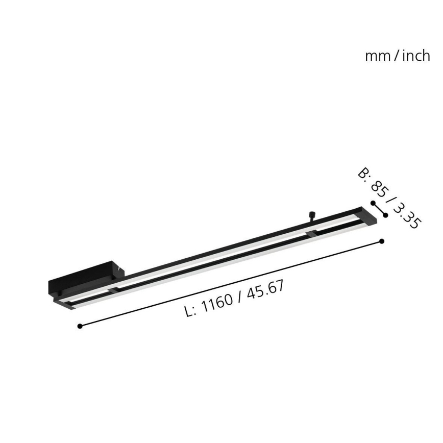 Eglo - LED Dimming ceiling light LED/27W/230V