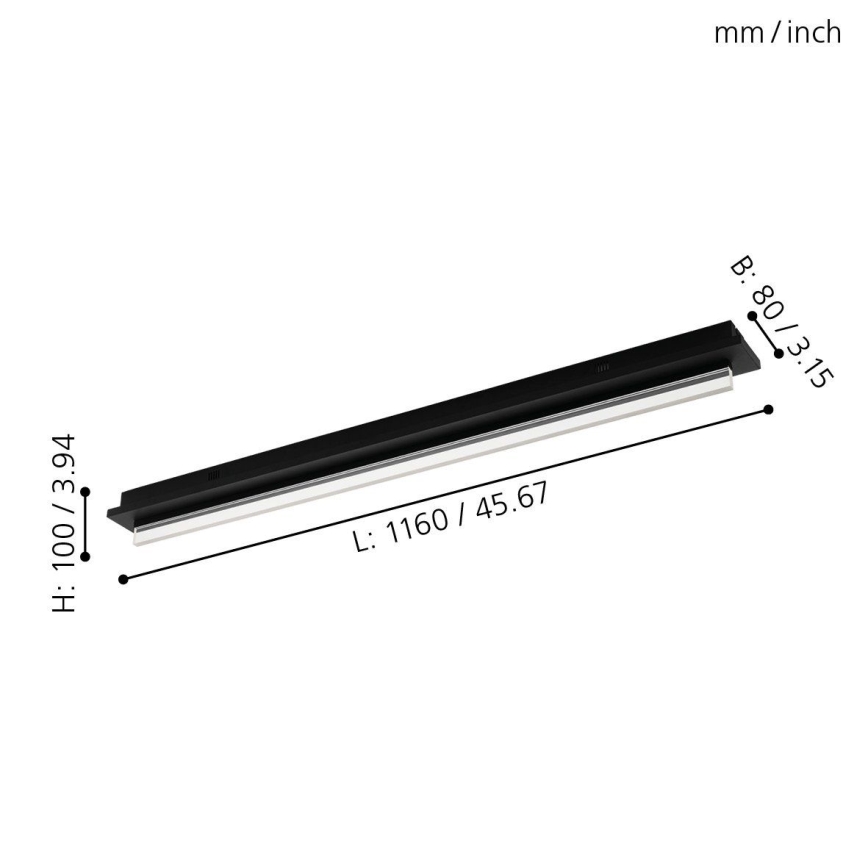 Eglo - LED Ceiling light LED/25W/230V
