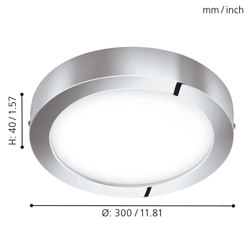 Eglo - LED RGB Dimmable ceiling light FUEVA-C LED/21W/230V