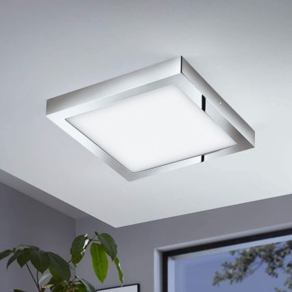 Eglo - LED RGBW Dimmable ceiling light FUEVA-C LED/21W/230V Bluetooth IP44