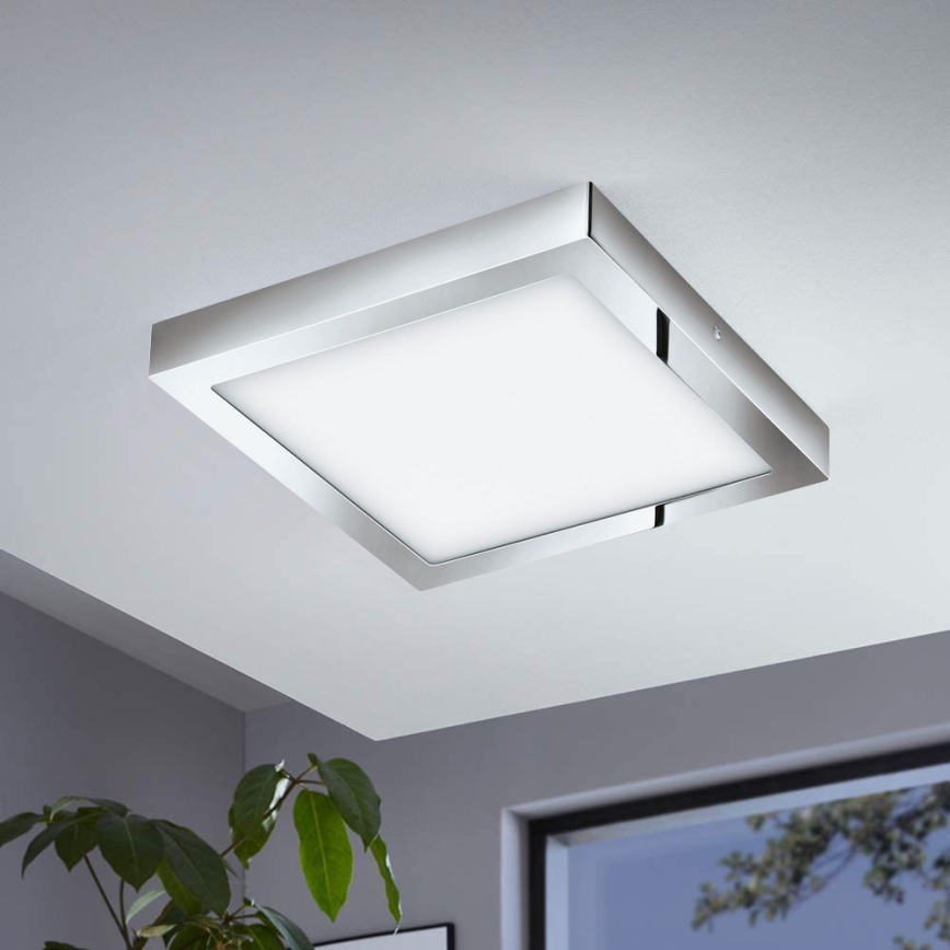 Eglo - LED RGBW Dimmable ceiling light FUEVA-C LED/21W/230V Bluetooth IP44