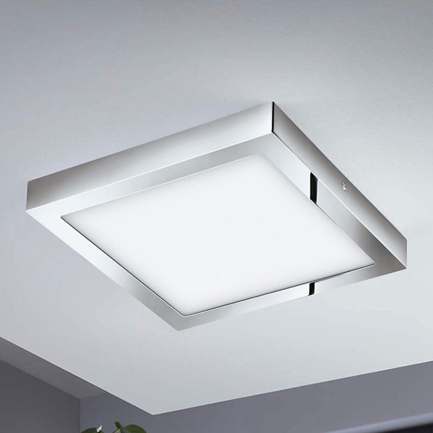 Eglo - LED RGBW Dimmable ceiling light FUEVA-C LED/21W/230V Bluetooth IP44