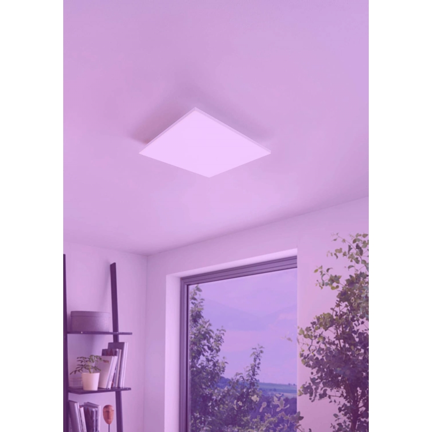 Eglo - LED RGB Dimmable ceiling light TURCONA-C LED/15W/230V + remote control