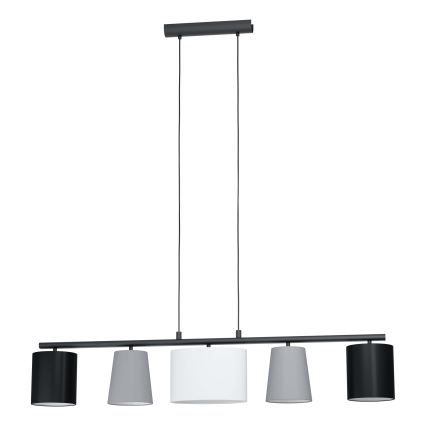 Eglo - LED Cable-Suspended Pendant 5xE14/25W/230V