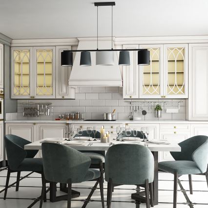 Eglo - LED Cable-Suspended Pendant 5xE14/25W/230V