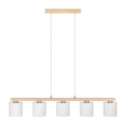 Eglo - Chandelier on a string 5xE27/28W/230V