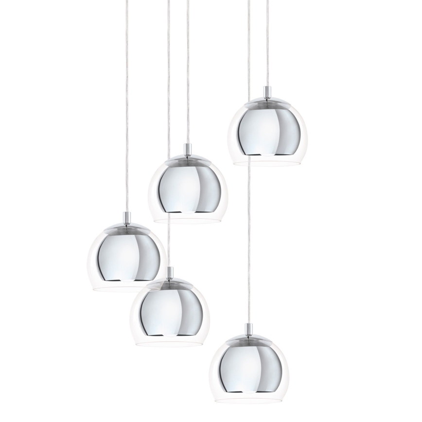 Eglo - Chandelier on a string 5xE27/28W/230V