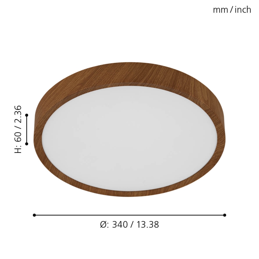 Eglo - LED Ceiling light LED/14,6W/230V