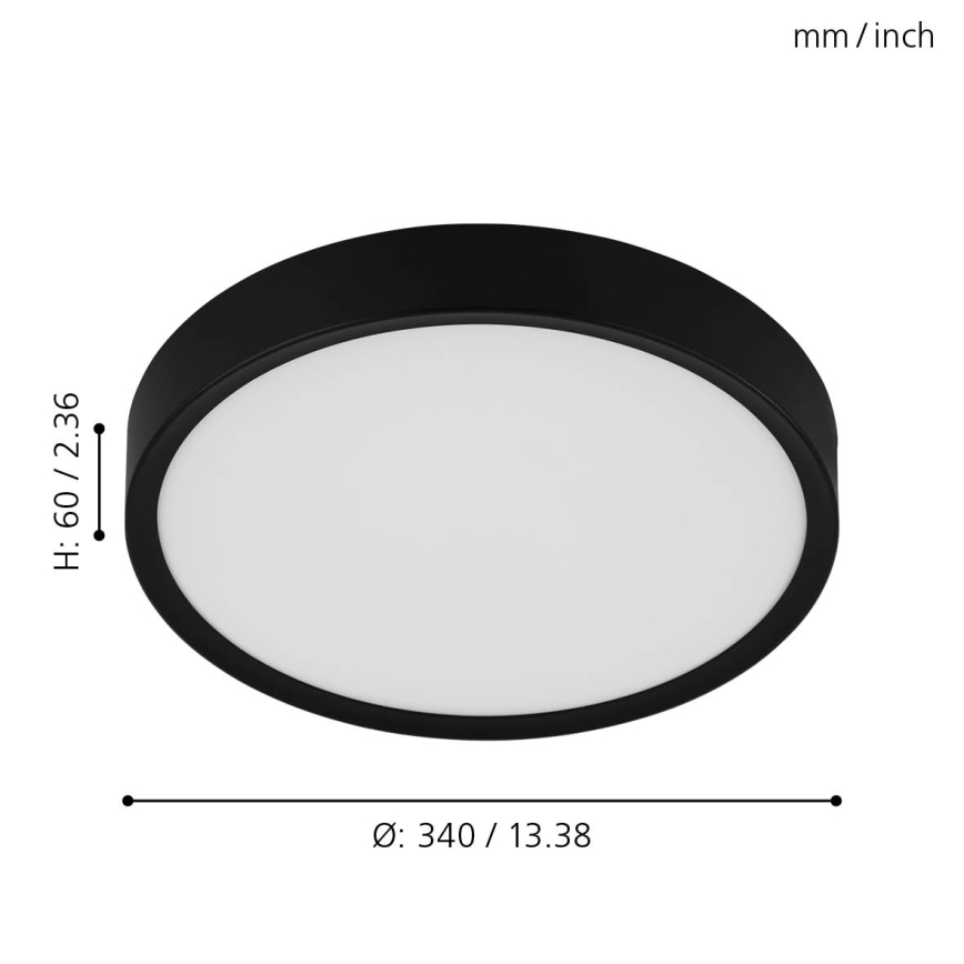 Eglo - LED Ceiling light LED/16,8W/230V