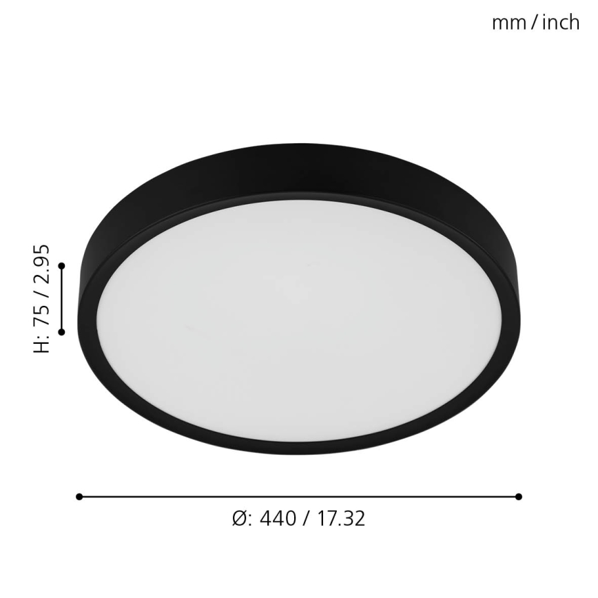 Eglo - LED Ceiling light LED/33,5W/230V
