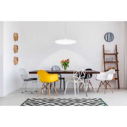 Eglo - LED RGB Dimmable chandelier on a string CERIGNOLA-C LED/21W/230V + remote control