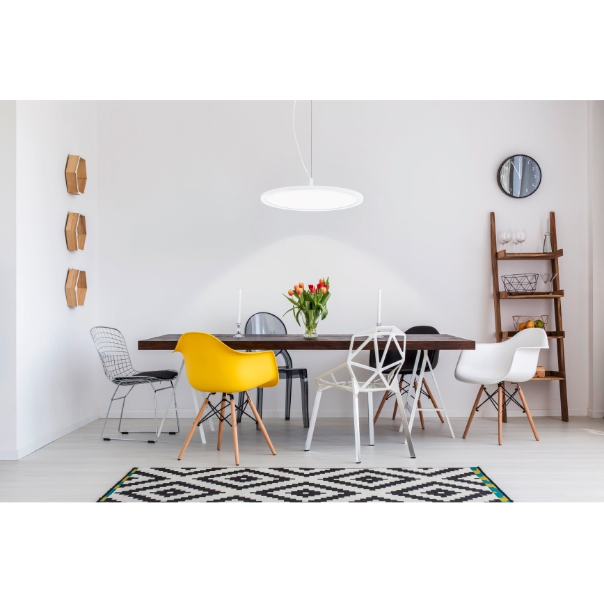Eglo - LED RGB Dimmable chandelier on a string CERIGNOLA-C LED/21W/230V + remote control